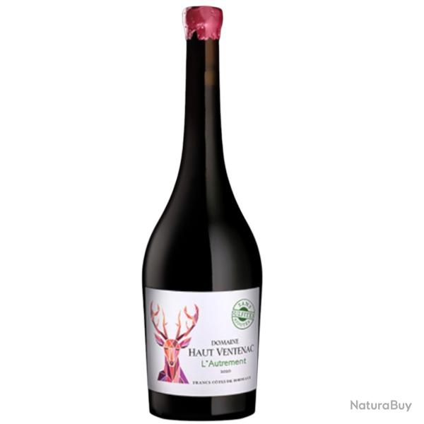 Haut-Ventenac "L'Autrement" AOC Bordeaux C�tes de Francs, 2022, la bouteille, BIO