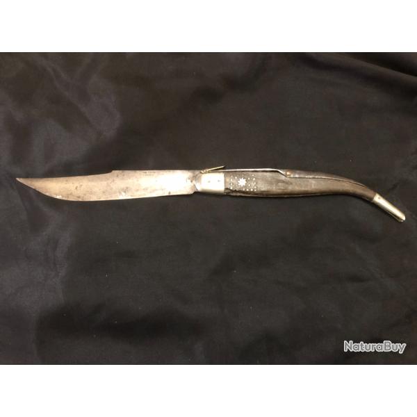 COUTEAU ESPAGNOLE NAVAJA MICHEL PICHERA  ALBACETE ANCIEN