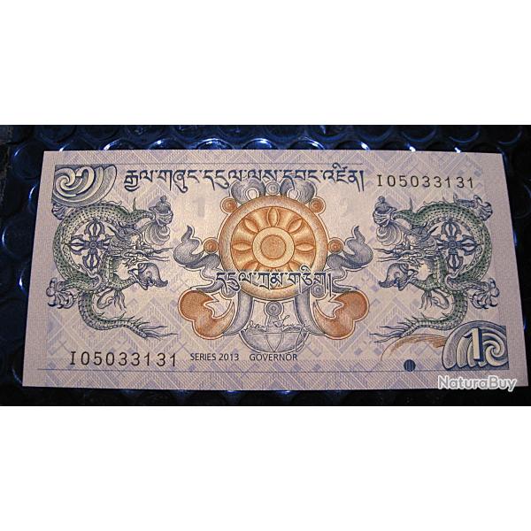 Buthan billet de 1ONE  ngultrum  ttb+ 2013 SUP