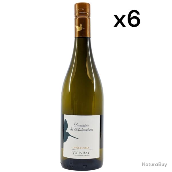 Domaine des Aubusi�res "Silex" AOC Vouvray, sec, 2022, le carton de 6 bouteilles