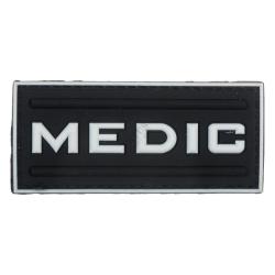 Patch velcro 3D Medic Delta Armory Noir et blanc DELTA ARMORY