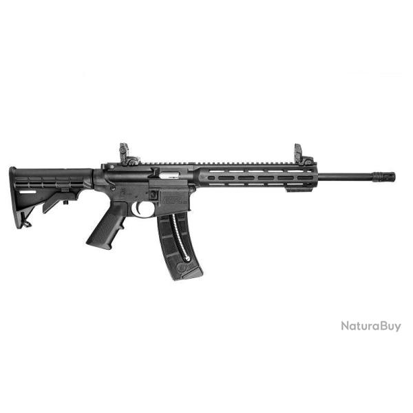 Carabine semi-automatique Smith and Wesson M&P15-22 Sport - 22 LR / Noir / 16.5"