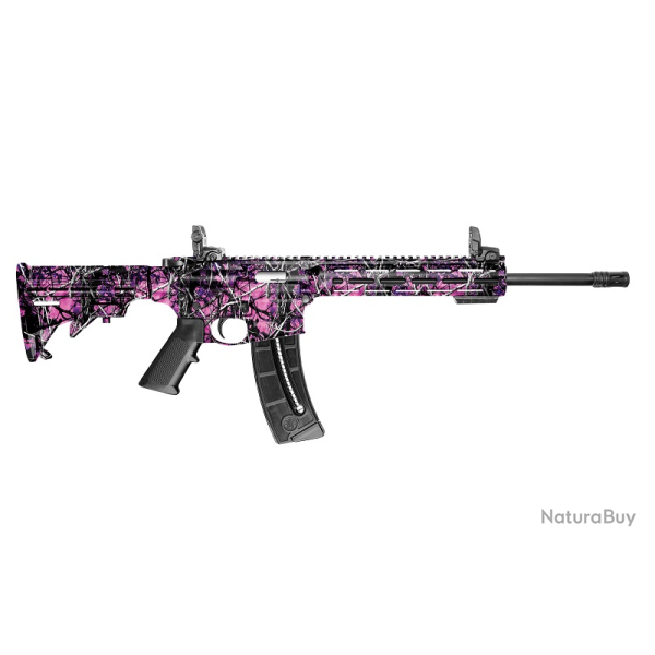 Carabine semi-automatique Smith and Wesson M&P15-22 Sport - 22 LR / Camo Muddy Girl / 16.5"