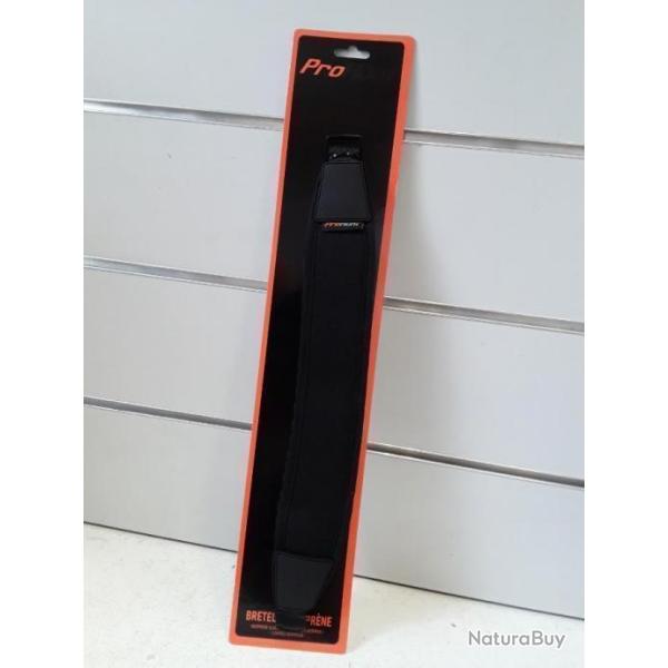 BRETELLE FUSIL OU CARABINE DE CHASSE  PROHUNT NEOPRENE NOIR/KAKI CONFORTABLE !