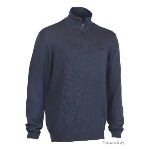 Pull Verney-carron WEEK-END Bleu   dernier en stock destockage