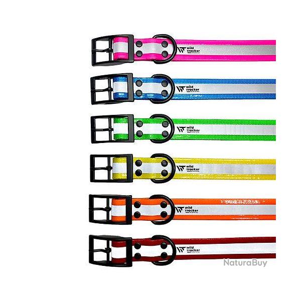 Collier pour chien Wild Tracker X-Pert Reflect 2,5x79 cm Vert