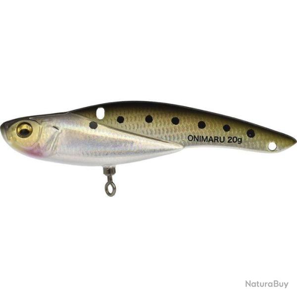 Lame Vibrante Megabass Onimaru 30g 8,6cm 30g Black Iwashi