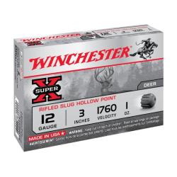 Cartouche Winchester Super-X Rifled 28 g - Cal.12/76 - Par 1