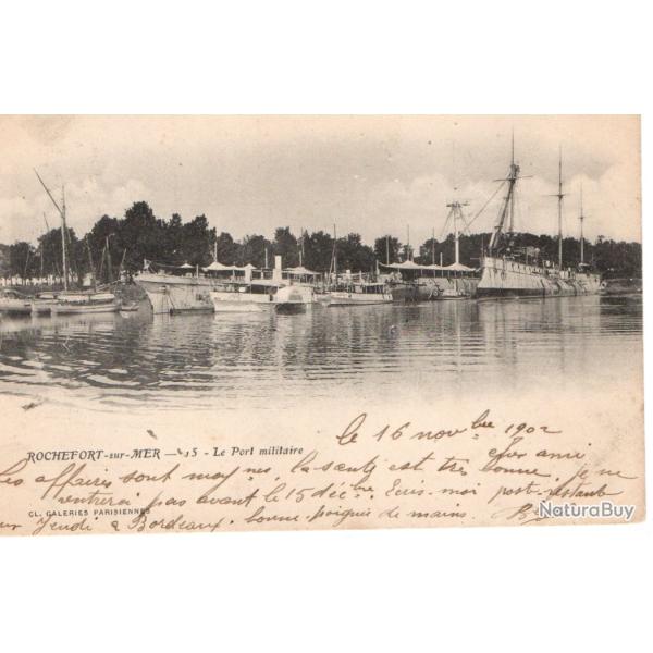 CPA-ROCHEFORT-sur-MER-Le Port Militaire N�1158