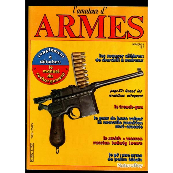 l'amateur d'armes 6 collector, le tir aux armes flobert, les mauser c�l�bre de churchill � malraux,