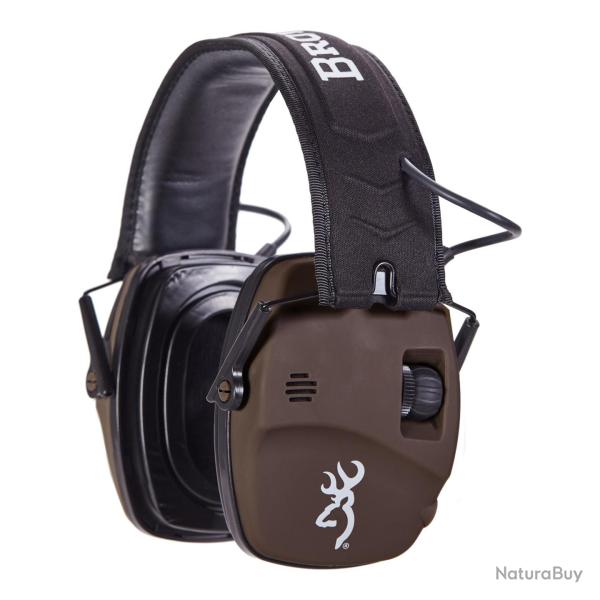 BROWNING Casque anti-bruit Tir & chasse BDM Bluetooth Black Olive