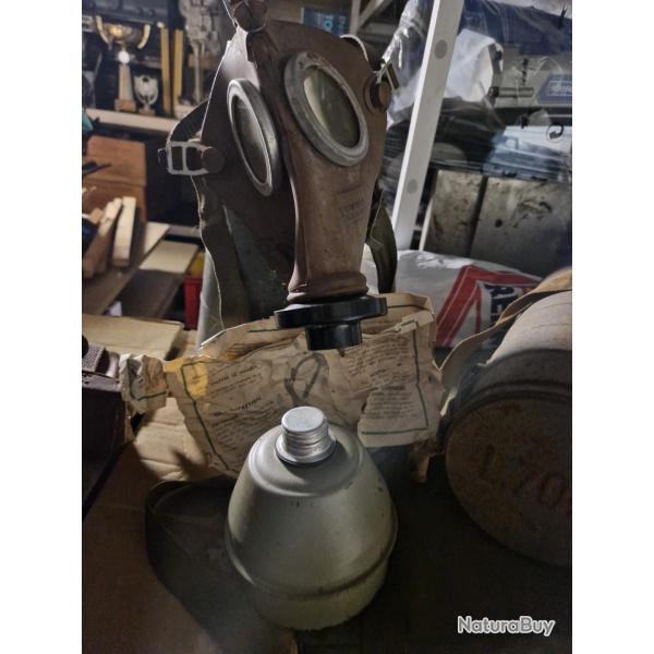 Masque anti gaz arm�e belge WW2  L702