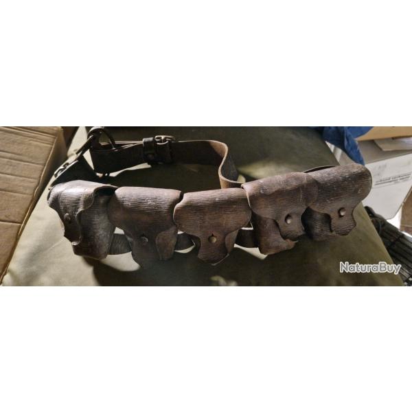 Ceinturon cartouchi�re WWI