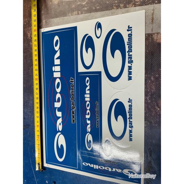 8 stickers autocollants Garbolino