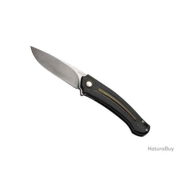 COUTEAU MKM ARVENIS BY FOX KNIVES G10 NOIR / ALU VERT