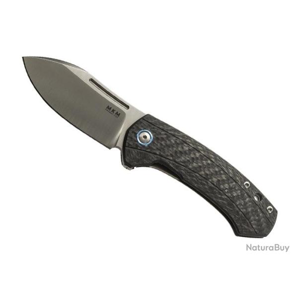 COUTEAU MKM COLVERA BY LIONSTEEL F.CARBONE/TITANIUM GRIS