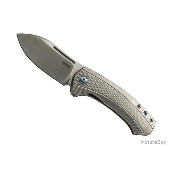 COUTEAU MKM COLVERA BY LIONSTEEL TITANIUM GRIS