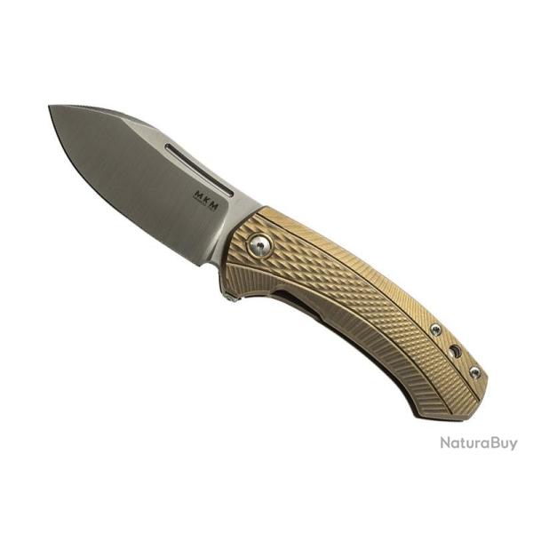 COUTEAU MKM COLVERA BY LIONSTEEL TITANIUM BRONZE