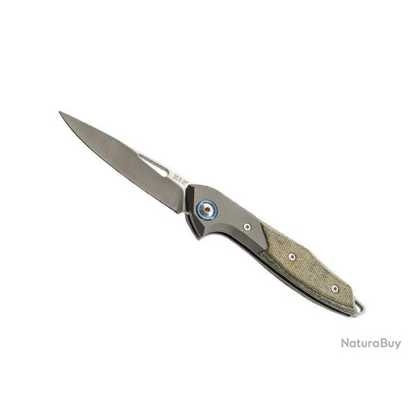 COUTEAU MKM CELLINA BY MERCURY TITANIUM/MICARTA VERT