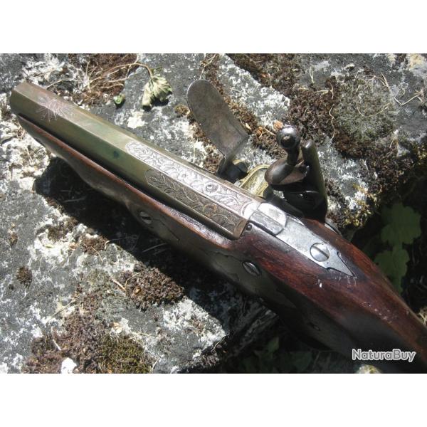 pistolet de marine �poque r�volution, fabrication des ateliers de paris