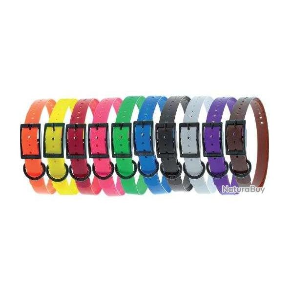 Canihunt sangle collier 2.5 x 65 cm Xtreme polyur�thane Rouge