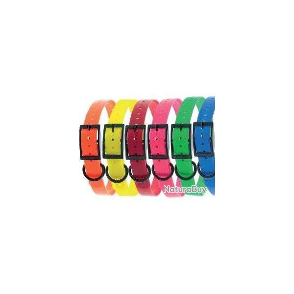 Canihunt sangle collier 2.5 x 65 cm Xtreme polyur�thane Orange