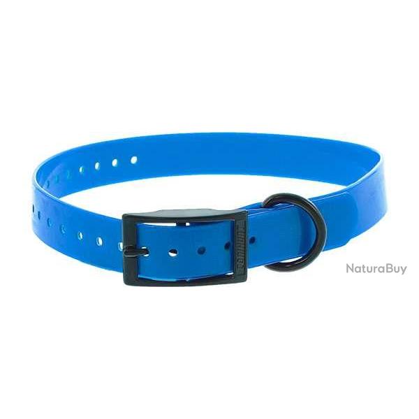 Canihunt sangle collier 2.5 x 65 cm Xtreme polyur�thane Bleu