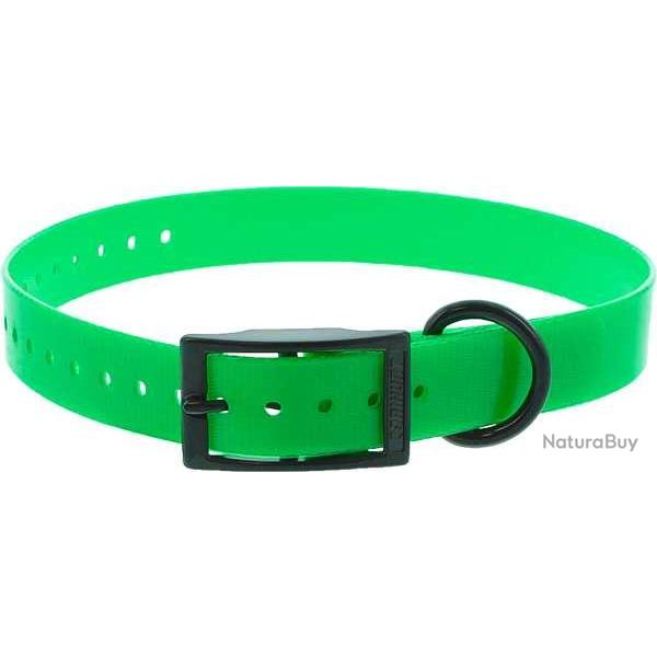 Canihunt sangle collier 2.5 x 65 cm Xtreme polyur�thane Vert