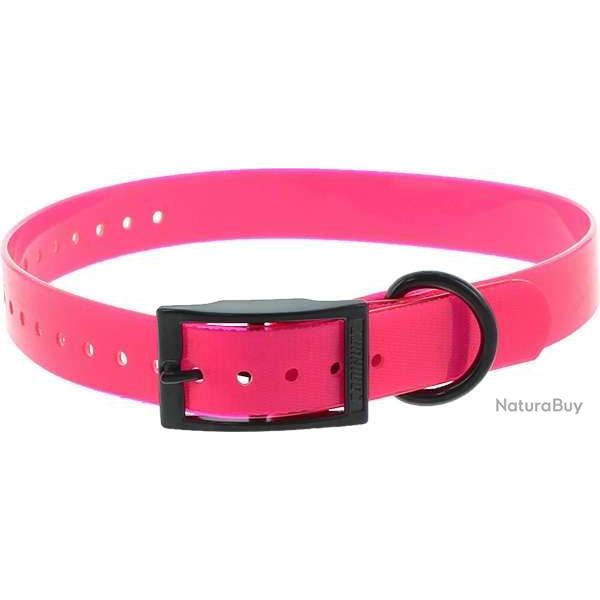 Canihunt sangle collier 2.5 x 65 cm Xtreme polyur�thane Rose