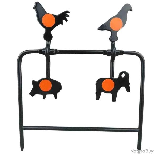 Cible rotative m�tal calibre .177 Plinking