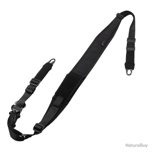 Sangle d'�paule fusil 2 points/1 points VULPO - Noir