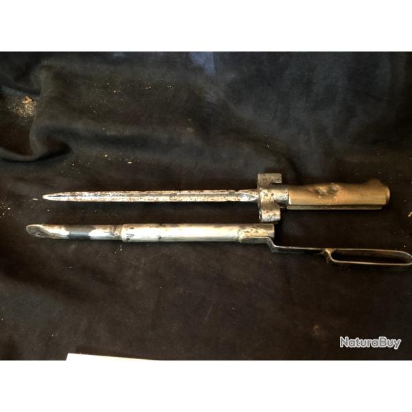 EPEE BAIONNETTE 1886