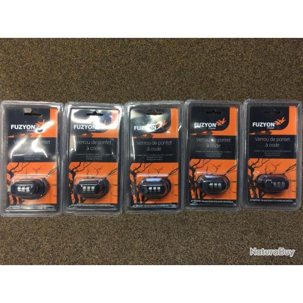 LOT DE 10 VERROUS DE PONTET POUR ARME A CODE