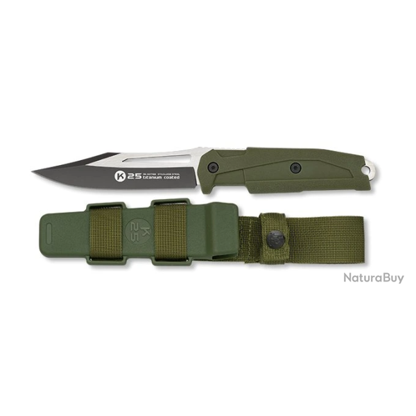 K25 32758 Couteau tactique  lame fixe