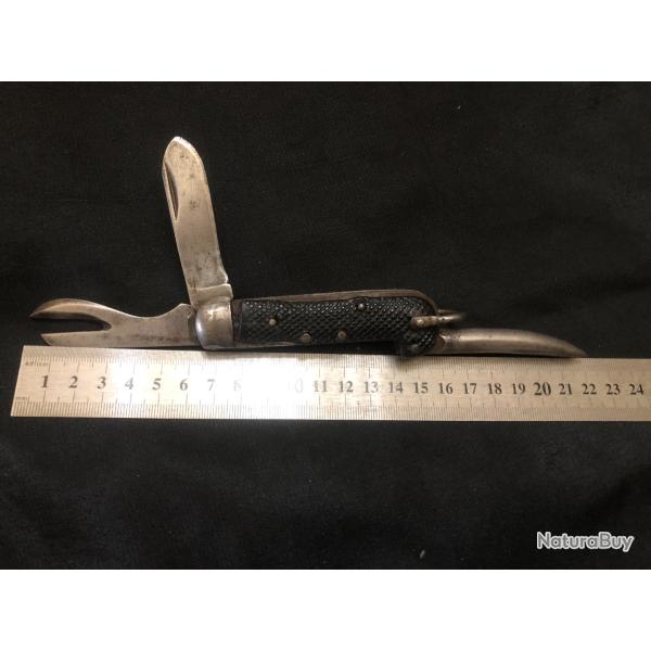 COUTEAU MILITAIRE PLIANT RICHARDS SHEFFIELD 1942