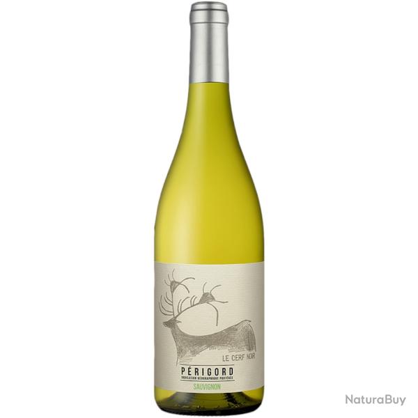 "Le Cerf Noir" IGP P�rigord, 100% sauvignon 2023, la bouteille