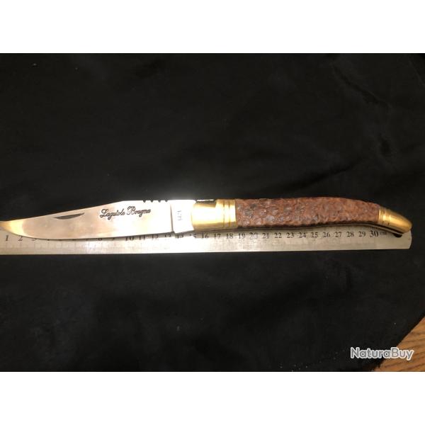 LAGUIOLE GRAND COUTEAU  PLIANT 1421 32CM