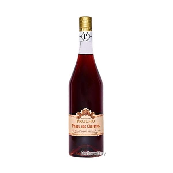 Pineau des Charentes rouge, Maison Pruhlo, la bouteille