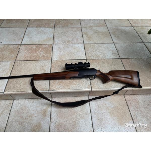 Carabine MARAL 4x  bois grade 3  +  point rouge Aimpoint H34S + large bretelle + boite balles