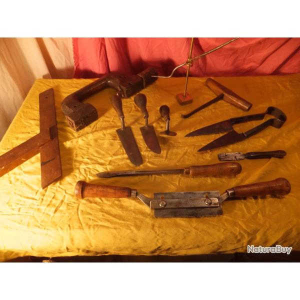 Lot, Outils  anciens mod�les rare et outils inconnus                                            (3)