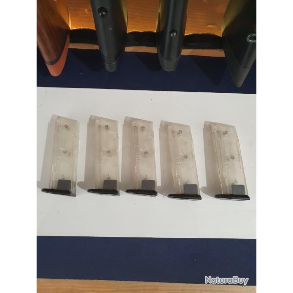 Lot de 5 chargeurs de pistolet P99 � bille