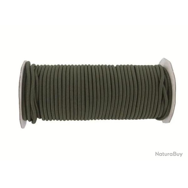 Elastique A Appelants 4Mm Par 25 M Olive Fuzyon Chasse