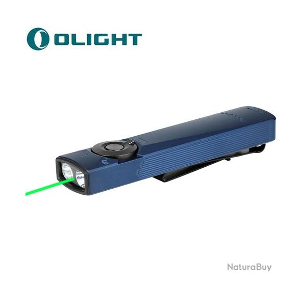 Lampe Torche Olight Arkfeld Ultra Bleu Marine - 1400 Lumens laser vert et lumi�re UV