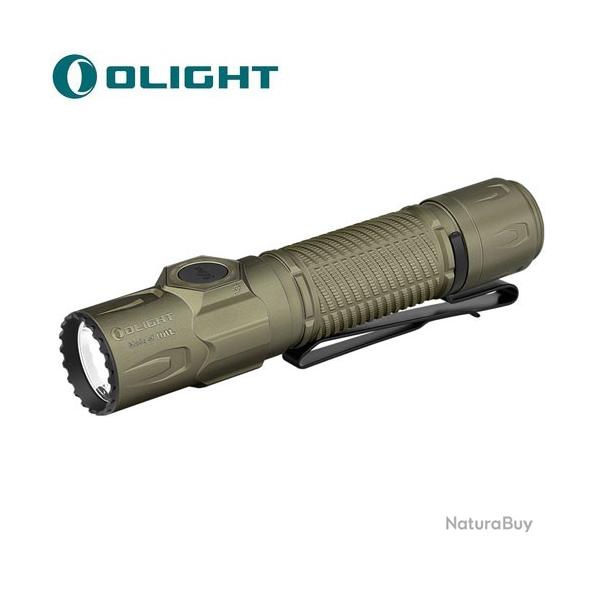 Vente Flash ! - Lampe Torche Olight Warrior Ultra Vert Olive - 2500 Lumens - Performances tactiques