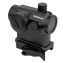 VISEUR KONUS SIGHT PRO NUCLEAR-QR 1X22 3 MOA MONTAGE DOUBLE : HAUT (QR) ET BAS
