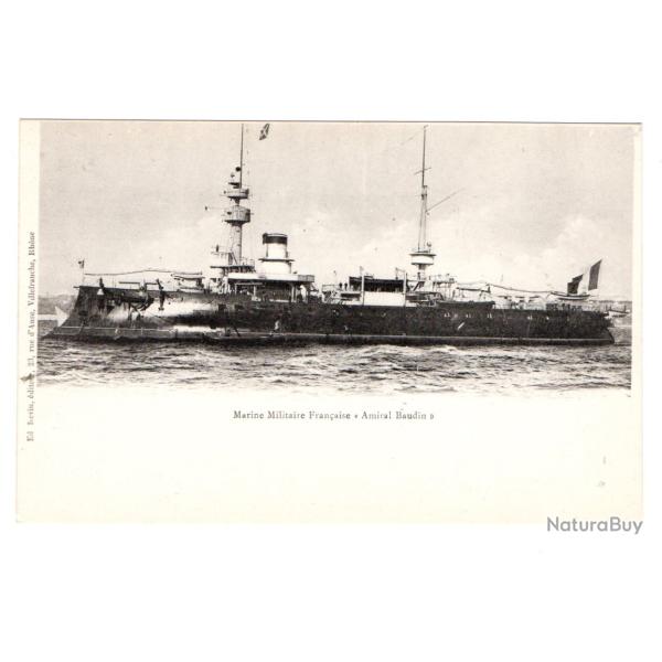CPA - Marine Militaire Fran�aise - Amiral Baudin N�1124