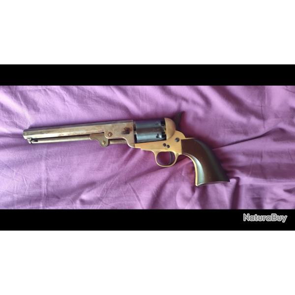 PIETTA 1851 Navy Millenium Us Martial Laiton - Cal.44 Poudre Noire - Avec Clavette