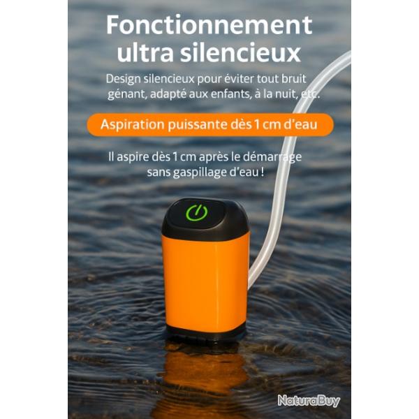 Pompe De Douche De Camping Portable Etanche Avec Affichage Numrique Pour Camping Pche Rando Plage