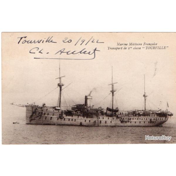 CPA - Marine Militaire Fran�aise -Transport de 1er classe " TOURVILLE " N�1408