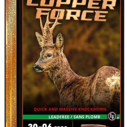 BOITE DE 20 CARTOUCHES WINCHESTER CAL.30-06 COPPER FORCE LEAD 125GR - OGIVE SANS PLOMB